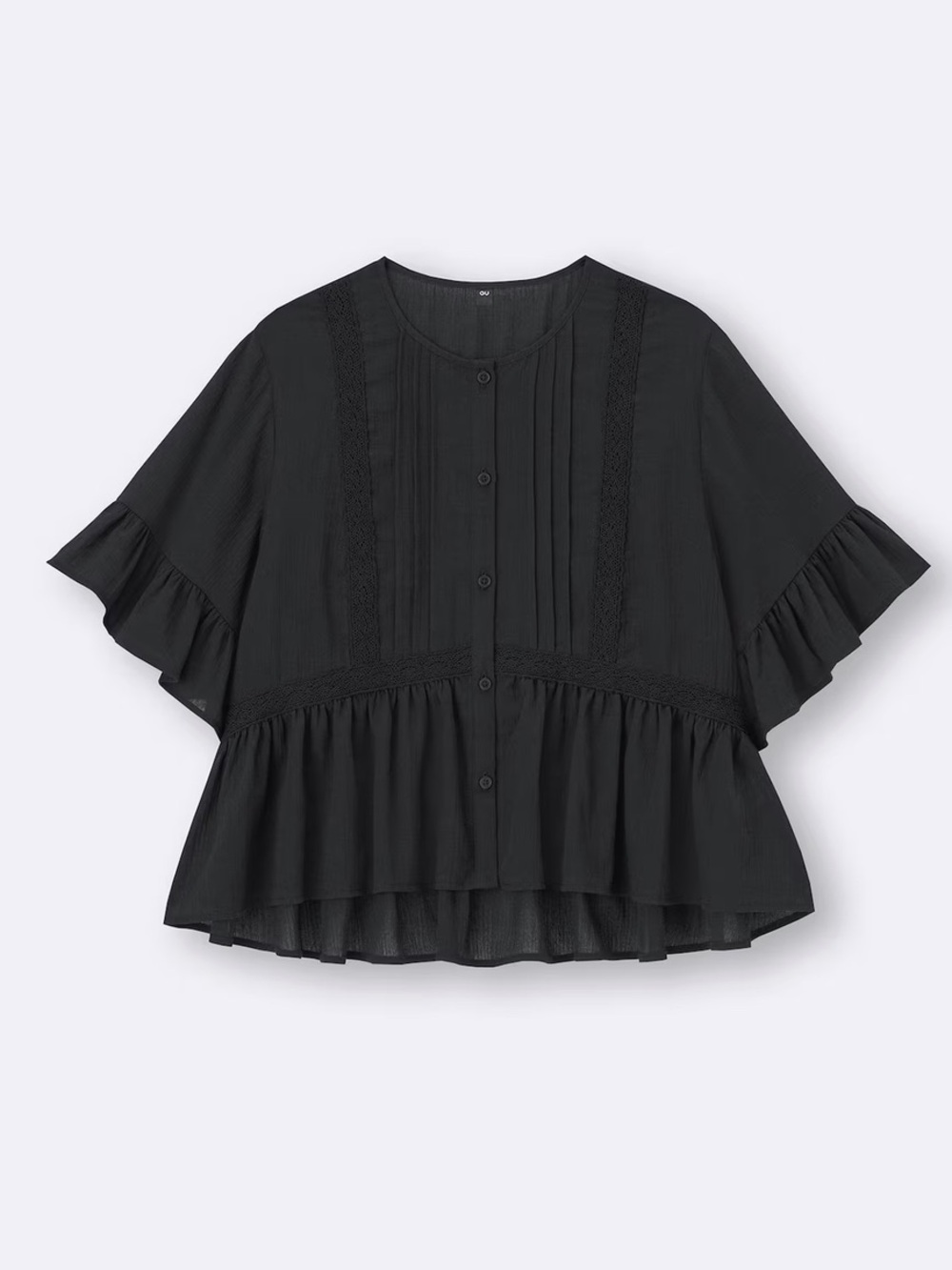 GU Lace Frill Blouse S